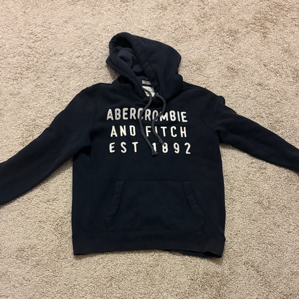 Abercrombie & Fitch Dark Blue Hoodie